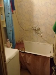 вот наше решение для маленькой ванной