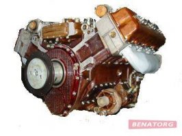 БМП были разработаны  плоские  шестицилиндровые версии В-2 с большим углом развала цилиндров. 
УТД20 он называется и он действительно и внешне похож, как будто В2 пополам распилили