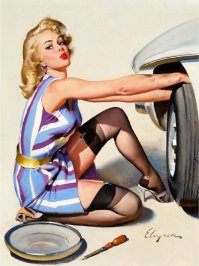 Не, это просто портрет. В пин-апе, как правило, должен быть некий сюжет. Вот классический pin-up: