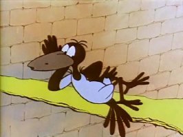 Наверно наелась так, что НЕ взлететь !
Решила пройтись, растрестись ....