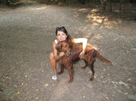 А я просто люблю собак) И хаски в том числе. Вот моя, только что с прогулки:
