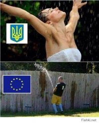 пипец. хохлы такие хохлы)))  а почему весь репортаж на кацапском??? а как же родная мова?))))