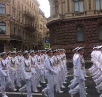 Маленькая поправочка: это не Невский, а Адмиралтейская набережная.