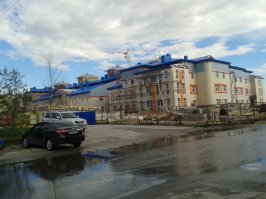 Детский  садик строят.Называться будет "Газавичок"