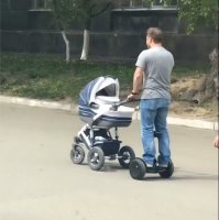 как же обленился народ.очень удивляюсь родителям которые своим детям покупают эти гироскутеры,и те катаются по парку вместо того чтобы побегать и поиграть.
сам ради прикола включил трекер на телефоне.за 2 часа прогулки с коляской прошёл 7,14км.народ скоро разучится ходить