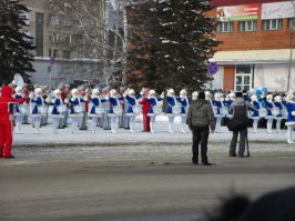 А еще к нам олимпийский (точнее параолимпийский) огонь приезжал.