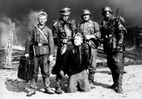 Корову, конечно жалко, но фильм обязателен к просмотру абсолютно всем! Может и не было бы уже "зигуючих" вовсе, глядишь и "майн кампф" не стремились бы переиздавать и популяризировать! А корову- да, жалко!