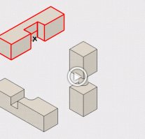 как-то так.... и то - не очень прочная конструкция...