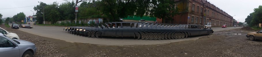 лет 5 назад делал снимки на телефон. испытывал панораму. и вот иногда,что получалось.