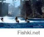 В Уссурийске гоняют по улицам на аквабайках