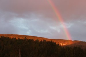 ивановские озера. закат после грозы. фото сына.