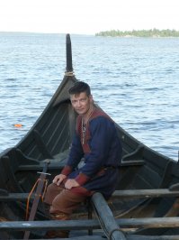 Бывали и мы викингами...))