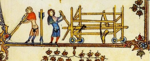 на первый взгляд - это метатель деревянных фаллосов!