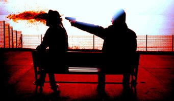 Да ребята, разрешите им короткоствол ..и тогда случаи как на фото из единичных превратятся в массовые! Они будут в пьяном виде понтоваться  перед своими ТП не пневматической копией , а боевым оружием. На дорогах будут устраивать разборки с перестрелками, выяснять отношения в кафе во время пьянки. А потом когда все граждане вооружатся и наслушаются историй про их подвиги -начнут палить во всякого кто громко кашлянул или просто побежал в нашу сторону, вот тогда наступит райская жизнь