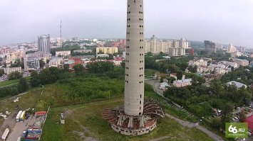 Что то самое высокое заброшенное здание в мире лишь немного и частично показано ... видимо цензуру не прошло ...