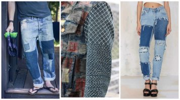 Штаны с дырками уже не в моде. Выбираем штаны с латками