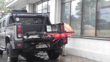 Не габаритное место.