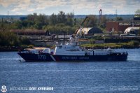 ПСКР-920 " Сыктывкар" на параде в Архангельске