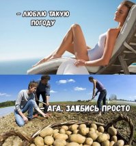 Когда есть сиськи "такую погоду" можно устроить в любое время))