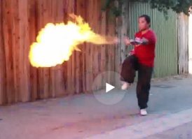 В Дании друзья случайно подожгли именинника душем из корицы