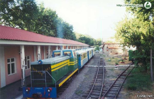 в моем детстве была она "Ташкентская детская железная дорога "