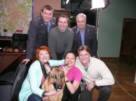 Он же в сериале "Возвращение Мухтара" сыграл роль Николая Николаевича Хрулёва.