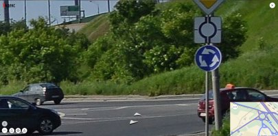 Полукольца..... Чтоб их нечистая унесла!
Адово место, особенно, при плотном движении.