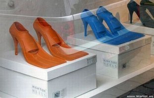 Ещё образчик резиновой обуви