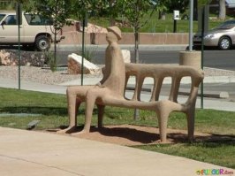 Самые креативные и необычные скамейки