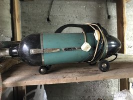 "Ракету"-машинку делали из тех же деталей, что и пылесос "Ракета"