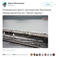 Как по мне, так Зенит арену ещё до бакланов обо.срали)))