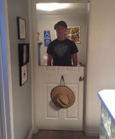 Дверь выпилил отец, что бы сын ею не хлопал перед носом родителей!!!