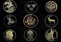 Забавно, но не более. Хрень довольно дорогостоящая и дальше восторга дело не пойдёт, по той простой причине, что с подобной монетой просто нечего делать.

Выпиливание и прочие манипуляции с монетами известны давно.