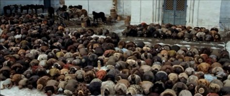 Похоже на какой-то культ поклонения быку)