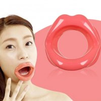 Тренажер для мышц лица вокруг рта, от морщин мимических типа носогубных складок и опущенных уголков рта. Нормальная штука, у нас альтернативой гимнастика специальная ( произнесение гласных с усиленной артикуляцией)