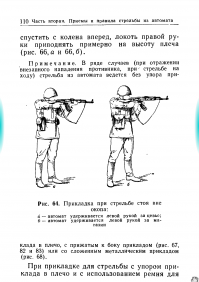 Ну на видео вроде косвенно объяснили про упор в бедро, для прицельной стрельбы.. Поробуй взять за цевье и упора не будет.. Ну и самое главное это как всегда руководящие документы., а именно '' Наставление по стрелковому делу''