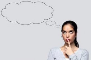 Это вопрос всех времён и народов - "Почему нет мыслей у женщин?!"