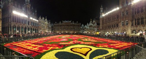 Раз в два года на фестивале Flower Carpet там красиво.
А так делать нечего=)
Фото моё.
