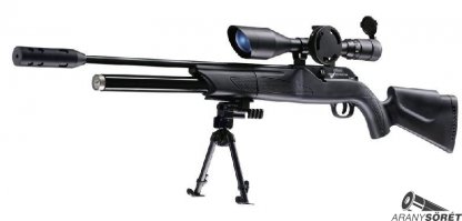 Вот что что, а бесшумной пневматика не является. Бахают современные ПЦП винтовки дай боже. По этому на них погололвно модераторы (глушители) и ставят.