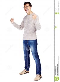 Чувак он руки просто держит с поднятыми кулаками и все. Чет типа того