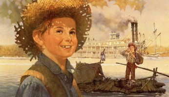 Все мечтали в детстве поплавать как Том Сойер и Гейгери Фин.