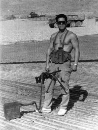 Был ещё Анатолий Лебедь по прозвищу "Русский рембо"! Классный мужик был, скромный, через все войны прошёл, духов стопками в землю ложил, машину сам для себя придумал, медаль в его честь утвердили - настоящий герой. Он душманам как кость в горле был, а тут передачу про него в России снять хотели, да не доехал маленько. В его "случайной" смерти в ДТП на мотоцикле многие видят чеченский след. Смотрите документальный фильм "Досье русского Рембо" - не пожалеете