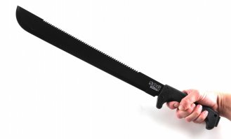 А я с собой вожу такую лопату. Хорошо убирает кусты и сухостой на оффроуде.