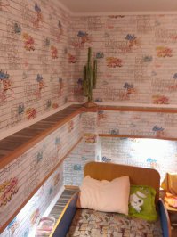 Я только "ЗА", мне интересны посты, где люди сами что-то создают, своими руками. Но, настроился смотреть очень много работ ( думал, может "опечатка" в заголовке... ). Ну вот как-то комнату дочке "забацал". Изначальное фото только одно, ( не могу найти других и промежуточных ), и конечный результат.