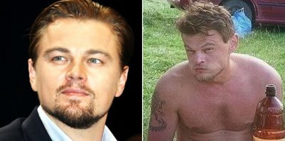 РЕшил проверить Выжившего в деле)))А так,у меня вопрос:с каких делов этот беляш решил что он двойник Ди Каприо?Этот больше похож