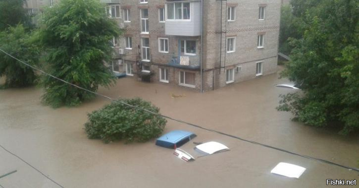 НАВОДНЕНИЕ В УССУРИЙСКЕ 07 08 2017 - чем они провинились?