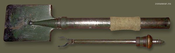 Это - миномет-лоапата, совсем не первая мировая.