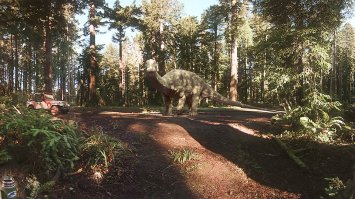 У меня есть виртуальные очки подключаемые к Самсунгу.
В принципе класс. Даже если сидишь на стуле мозг видя виртуальную картинку говорит о другом.
Играя в игру где надо бежать по дорожке и собирать монетки, при этом поворачивать, прыгать и уклоняться - через минуту начинает тошнить. Думал у меня одного так - нет. Друг попробовал у него тошнота пришла через секунд 30.
Есть там такая инсталляция - динозавр спит, просыпается. потом подходит и заглядывает тебе в глаза - девушки визжат и сдирают очки.
