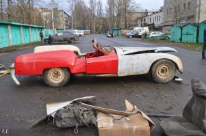 Советский кабриолет 1952 года выпуска