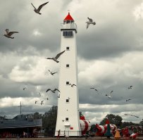 недавно отреставрировали этот маяк